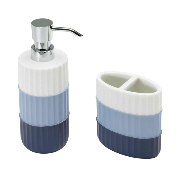 IZOD 2 Piece Bathroom Accessory Set | Wayfair
